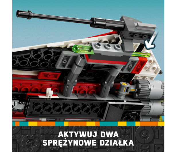 LEGO Star Wars 75388 Myśliwiec rycerza Jedi Boba - 1270070 - zdjęcie 17
